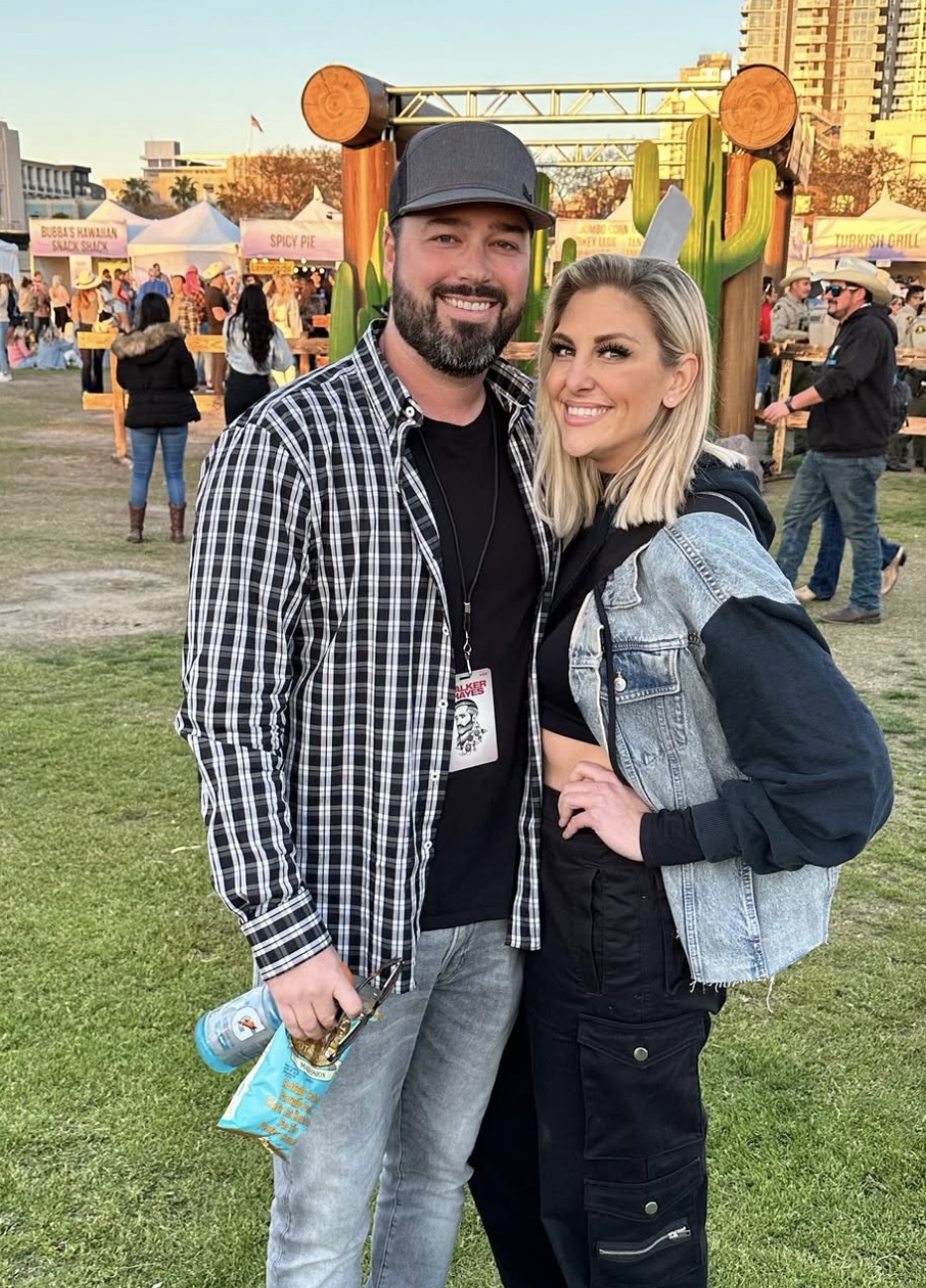 Gina Kirschenheiter and Travis Mullen of The Real Housewives of Orange County