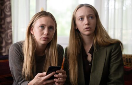 Picture Shows (L-R): Lily Riser played by (TALLALUH EVANS) and Abby Riser played by (DELPHI EVANS)