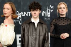 Hannah Einbinder attends the 31st Annual Critics Choice Awards at Barker Hangar on January 04, 2026 in Santa Monica, California; Owen Cooper attends the 31st Annual Critics Choice Awards at Barker Hangar on January 04, 2026 in Santa Monica, California; Rose McIver attends the 31st Annual Critics Choice Awards at Barker Hangar on January 04, 2026 in Santa Monica, California.