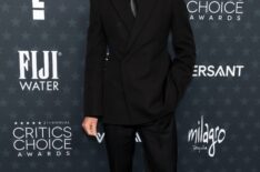 Jacob Elordi attends the 31st Annual Critics Choice Awards at Barker Hangar on January 04, 2026 in Santa Monica, California.