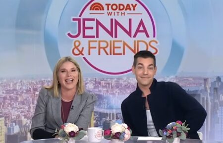 Jenna Bush Hager and Matt Rogers on the January 5, 2026, episode of NBC's 'Today With Jenna & Friends.'