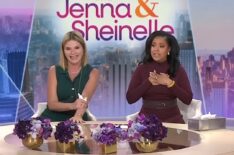 Jenna Bush Hager and Sheinelle Jones on the January 12, 2026, episode of NBC's 'Today With Jenna & Sheinelle.'