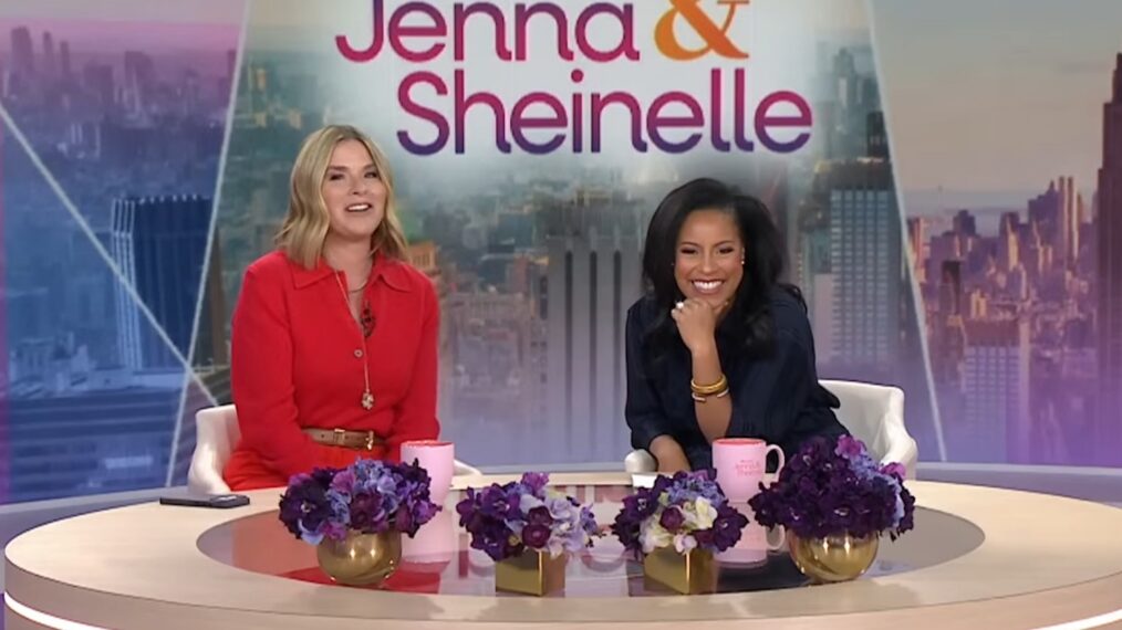 Jenna Bush Hager and Sheinelle Jones on the January 21, 2026, episode of NBC's 'Today With Jenna & Sheinelle.'