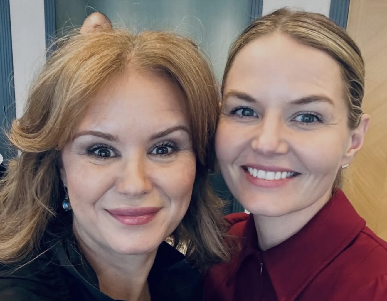 Jennifer Morrison and Keegan Connor Tracy of Once Upon a Time