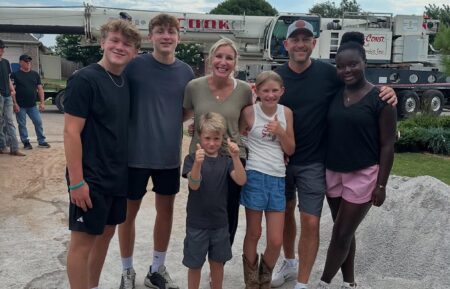 Jenny and Dave Marrs with their children, Instagram August 9, 2025.