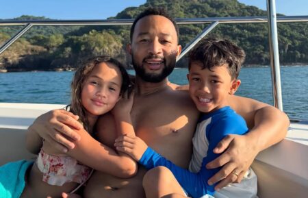John Legend with kids Luna and Max, Instagram, January 5, 2026.