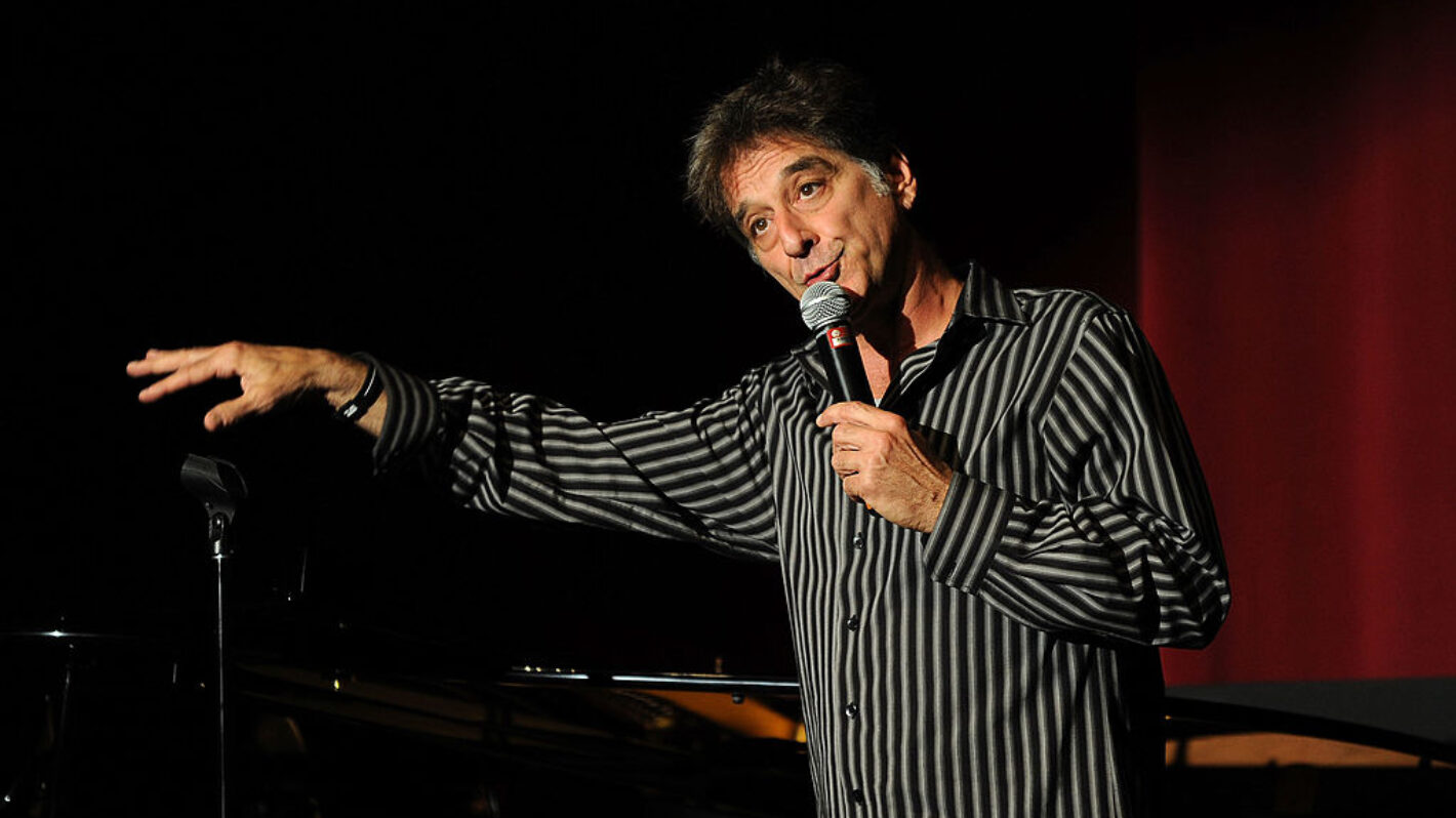 NEW YORK - MAY 14: Comedian Jon Manfrellotti performs to benefit A Ray of Hope at SVA Theater on May 14, 2010 in New York City.