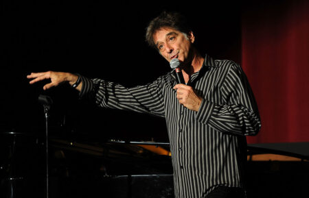 NEW YORK - MAY 14: Comedian Jon Manfrellotti performs to benefit A Ray of Hope at SVA Theater on May 14, 2010 in New York City.