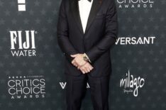 Justin Hartley attends the 31st Annual Critics Choice Awards at Barker Hangar on January 04, 2026 in Santa Monica, California.