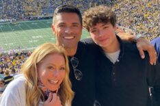 Kelly Ripa, Mark Consuelos, and Joaquin Consuelos, Instagram, September 25, 2021.