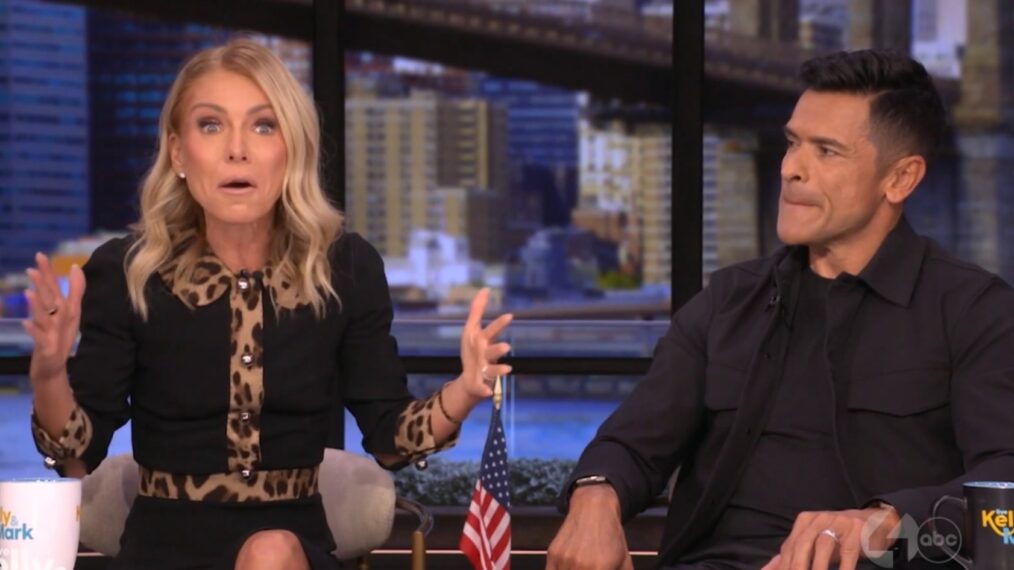 ‘Live’: Kelly Ripa Says She &amp; Crew Worked ‘Sick as Dogs’ Back in the Day