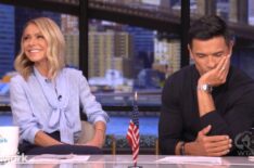 Kelly Ripa and Mark Consuelos on the January 16, 2026, episode of ABC's 'Live With Kelly and Mark.'