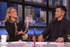 Kelly Ripa and Mark Consuelos on the January 15, 2026, episode of ABC's 'Live With Kelly and Mark.'