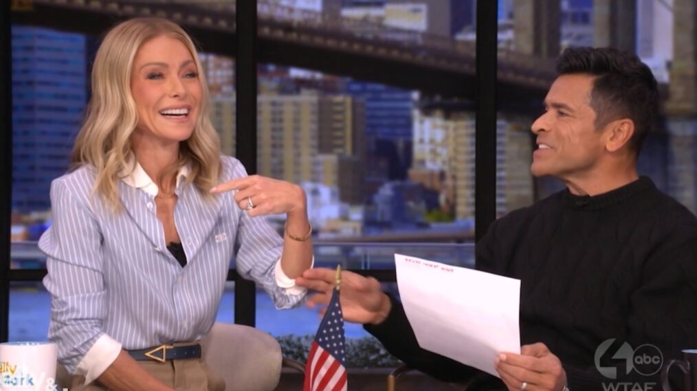 ‘Live’: Mark Consuelos Asks Kelly Ripa If She ‘Fakes It’ as Pair Talk Libido