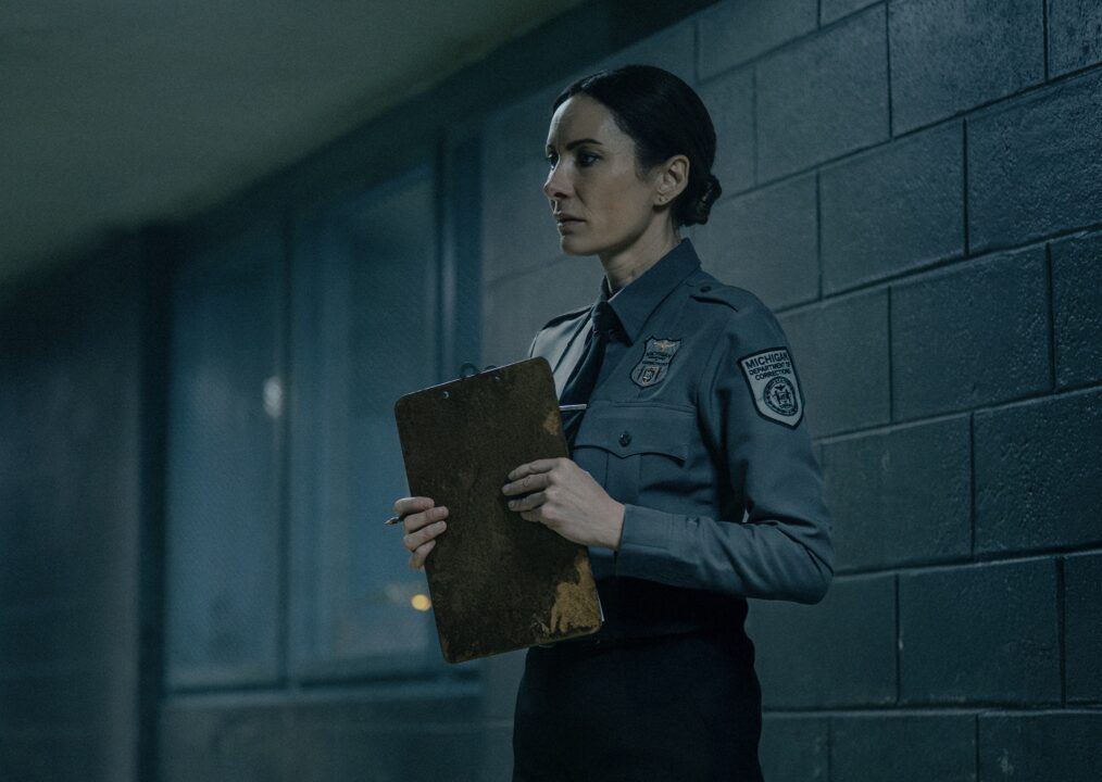 Laura Benanti as Cindy Stephens in Mayor of Kingstown episode 9, season 4, streaming on Paramount+, 2025. Credit: Jeremy Parsons/Paramount+