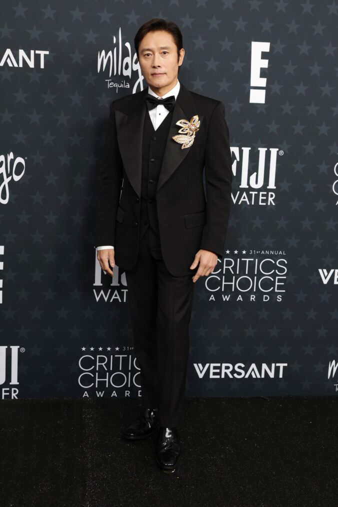 Lee Byung-hun attends the 31st Annual Critics Choice Awards at Barker Hangar on January 04, 2026 in Santa Monica, California.