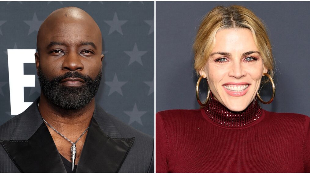 MIke Colter and Busy Phillips