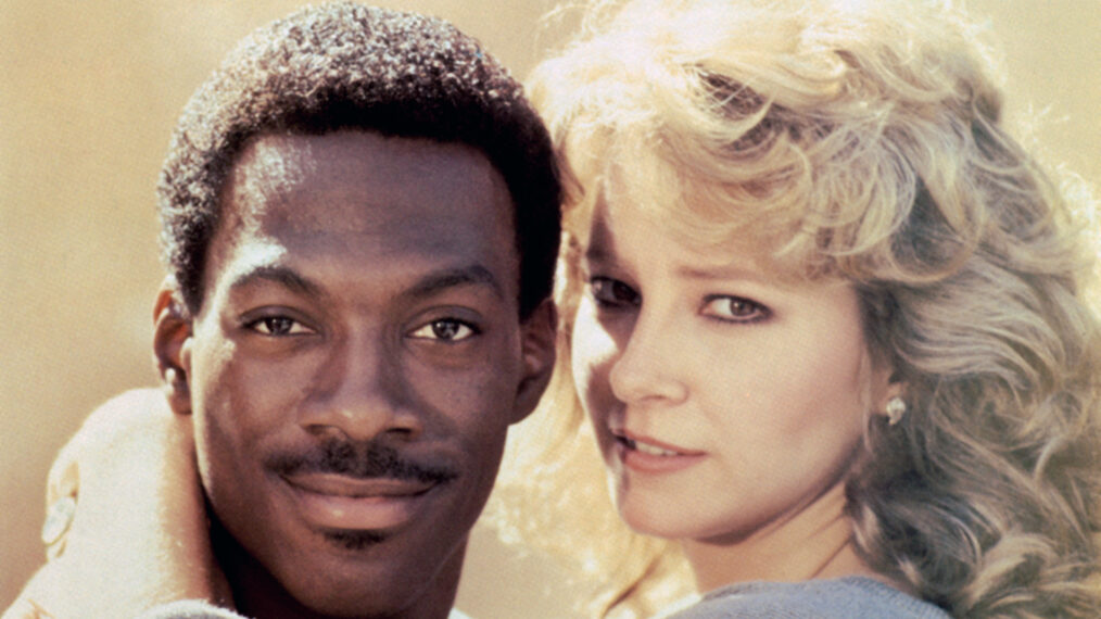 BEVERLY HILLS COP, Eddie Murphy, Lisa Eilbacher, 1984