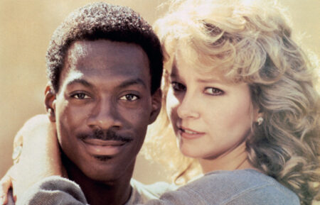 BEVERLY HILLS COP, Eddie Murphy, Lisa Eilbacher, 1984