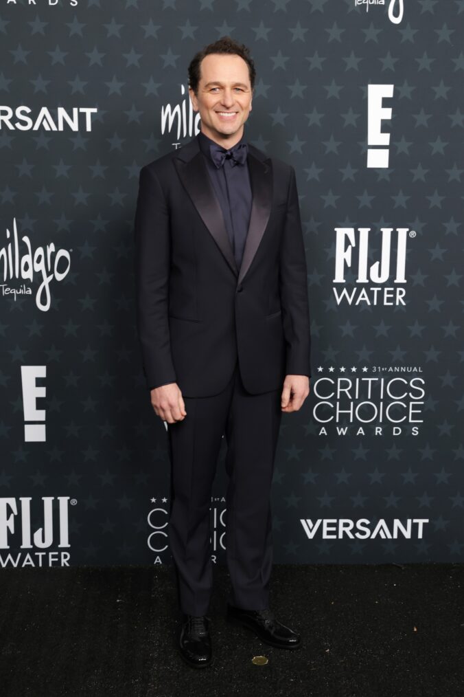 Matthew Rhys attends the 31st Annual Critics Choice Awards at Barker Hangar on January 04, 2026 in Santa Monica, California.