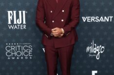 Michael B. Jordan attends the 31st Annual Critics Choice Awards at Barker Hangar on January 04, 2026 in Santa Monica, California.