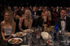 Michelle Randolph, Ali Larter, Justin Hartley, 2026 Critics Choice Awards, January 4, 2026.