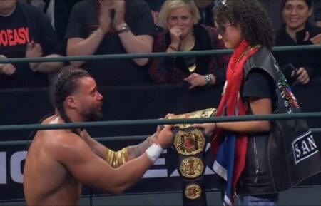 Mike Santana and daughter