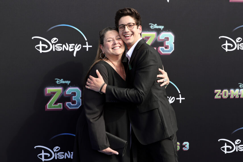 Camryn Manheim and Milo Manheim