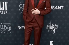 Noah Schnapp attends the 31st Annual Critics Choice Awards at Barker Hangar on January 04, 2026 in Santa Monica, California.