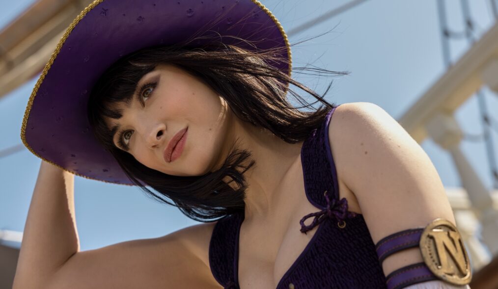 One Piece. Lera Abova as Miss All Sunday in season 2 of One Piece. Cr. Casey Crafford/Netflix © 2026