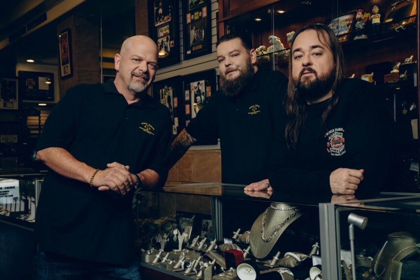 Rick Harrison, Corey Harrison and Austin "Chumlee" Russell