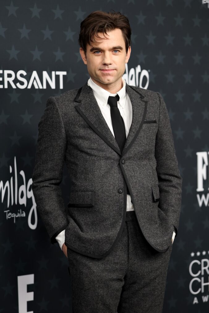 Patrick Ball attends the 31st Annual Critics Choice Awards at Barker Hangar on January 04, 2026 in Santa Monica, California.