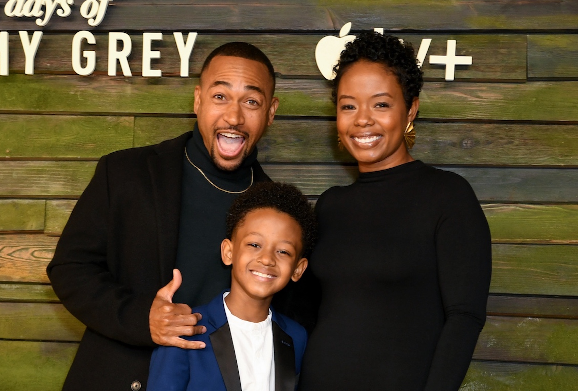 Percy Daggs IV (C) attends the Premiere Of Apple TV+'s “The Last Days of Ptolemy Grey” at Regency Bruin Theatre on March 07, 2022 in Los Angeles, California