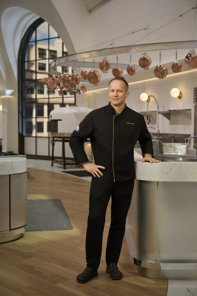 PHILIP TESSIER -- Competitor in CBS Original Series AMERICA'S CULINARY CUP, scheduled to air on the CBS Television Network. Photo: Jackie_Brown/CBS ©2025 CBS Broadcasting, Inc. All Rights Reserved.
