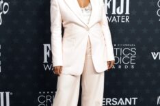 Quinta Brunson attends the 31st Annual Critics Choice Awards at Barker Hangar on January 04, 2026 in Santa Monica, California.