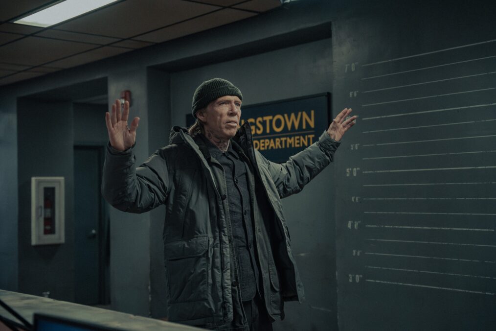 Richard Brake as Merle Callahan in Mayor of Kingstown episode 10, season 4, streaming on Paramount+, 2025. Credit: Jeremy Parsons/Paramount+