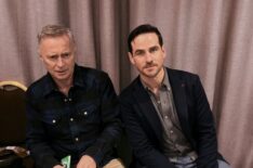 Robert Carlyle and Colin O'Donoghue of Once Upon a Time
