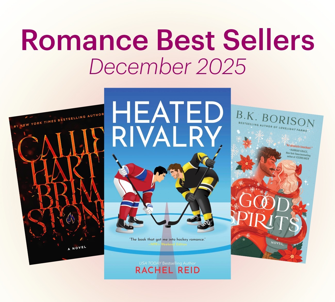 Romance Best Sellers of December 2025