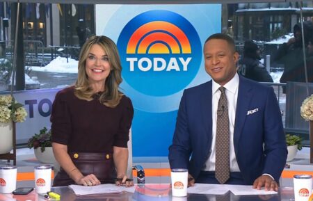 Savannah Guthrie and Craig Melvin on the January 26, 2026, episode of NBC's 'Today.'