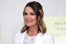 Savannah Guthrie attends the 'Mostly What God Does' book presentation on February 21, 2024 in New York City.