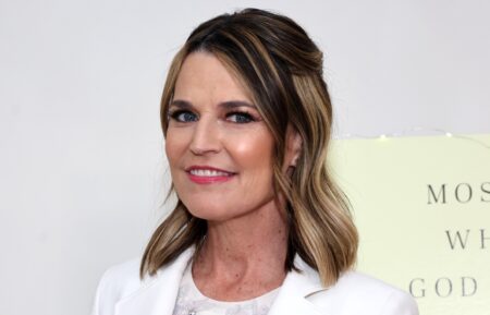 Savannah Guthrie attends the 'Mostly What God Does' book presentation on February 21, 2024 in New York City.