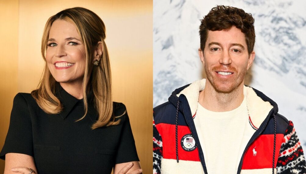 Savannah Guthrie, NBCUNIVERSAL UPFRONT EVENTS -- “Upfront Backstage Portraits”, 2025; Shaun White attends the Shaun White X Ralph Lauren Winter Olympics Marquee Event at Macy's Herald Square on January 24, 2026 in New York City.