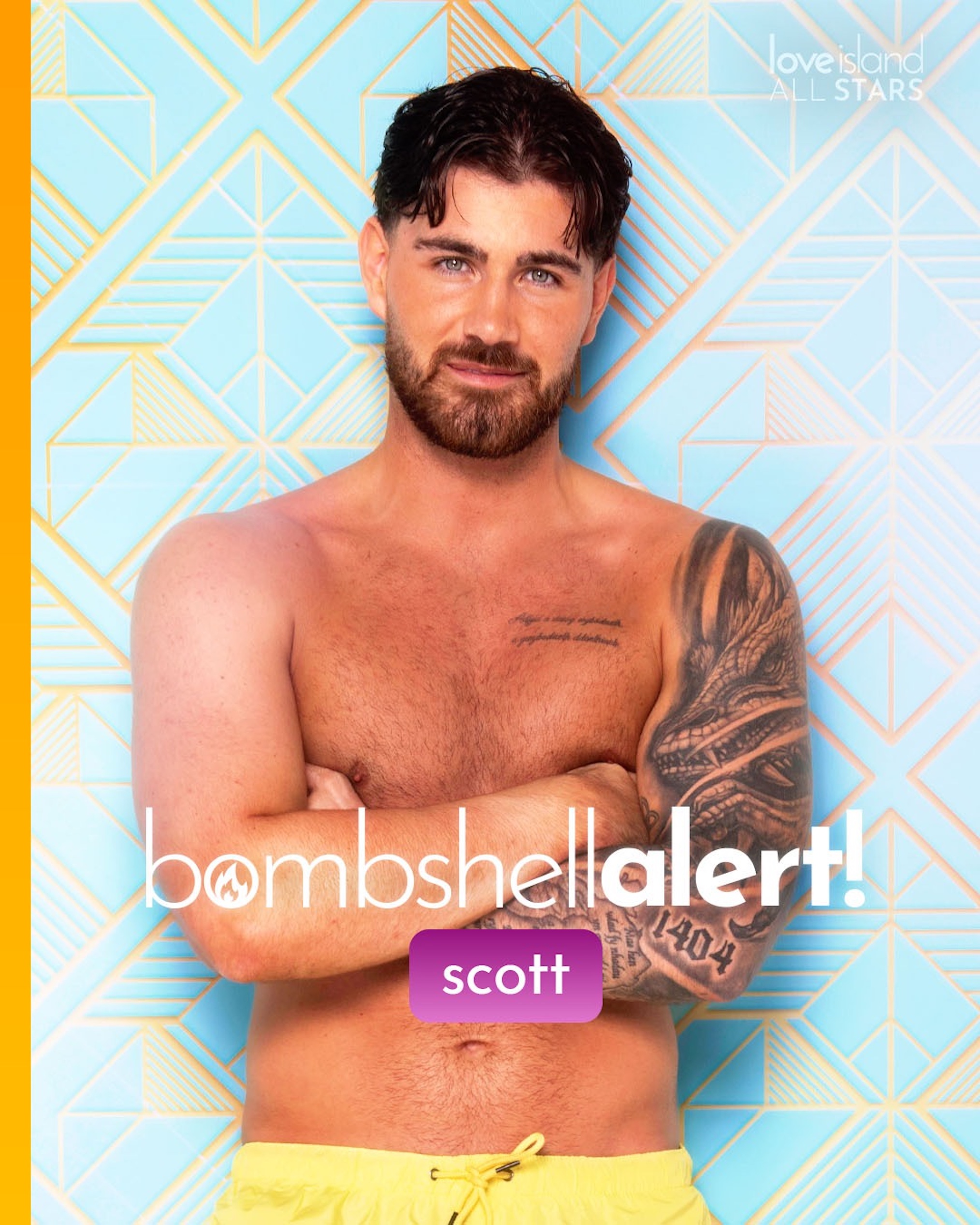Scott van-der-Sluis in 'Love Island: All Stars' Season 3