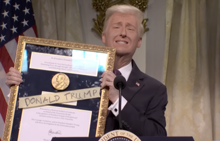 James Austin Johnson as Donald Trump on SNL