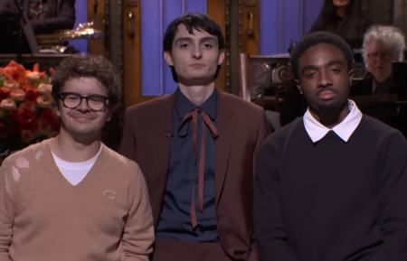 Finn Wolfhard, Gaten Matarazzo, Caleb McLaughlin on 'SNL'