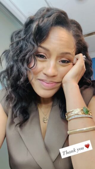 Sheinelle Jones, Instagram Story, January 5, 2026.