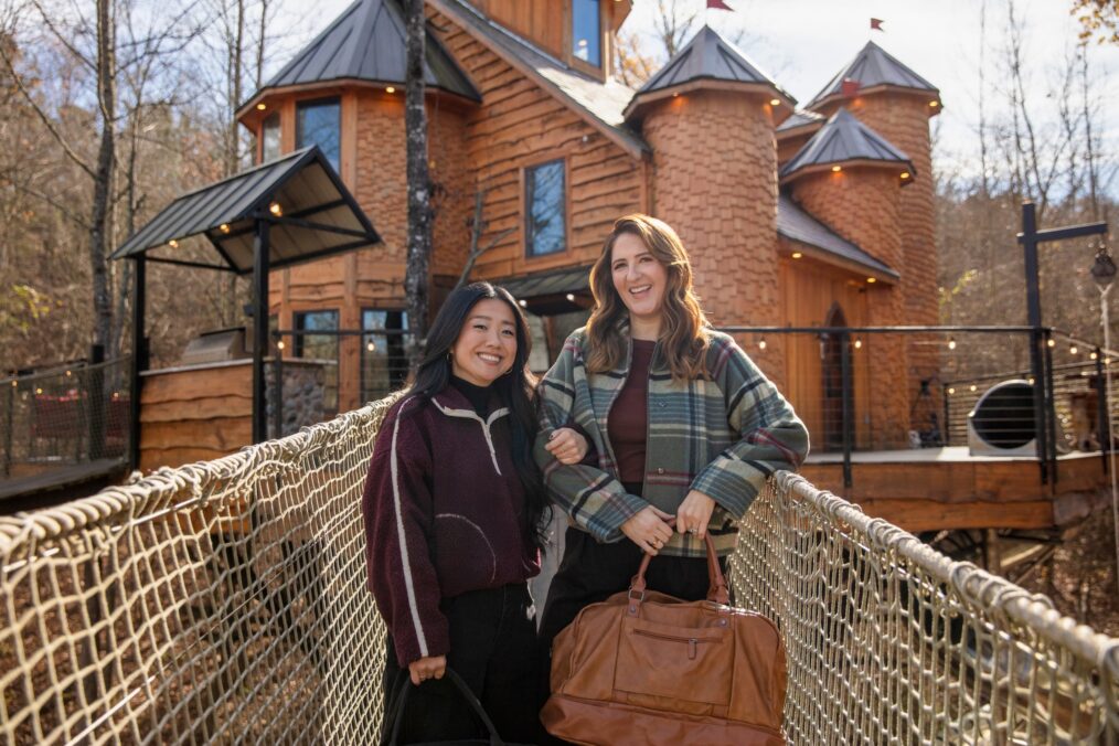 Sherry Cola and D'Arcy Carden, HGTV'ss 'Wild Vacation Rentals' Season 1, premieres March 2, 2026.