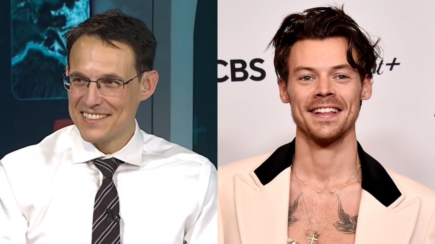 NBC News' Steve Kornacki Returns to the Big Board for Special Harry Styles Announcement