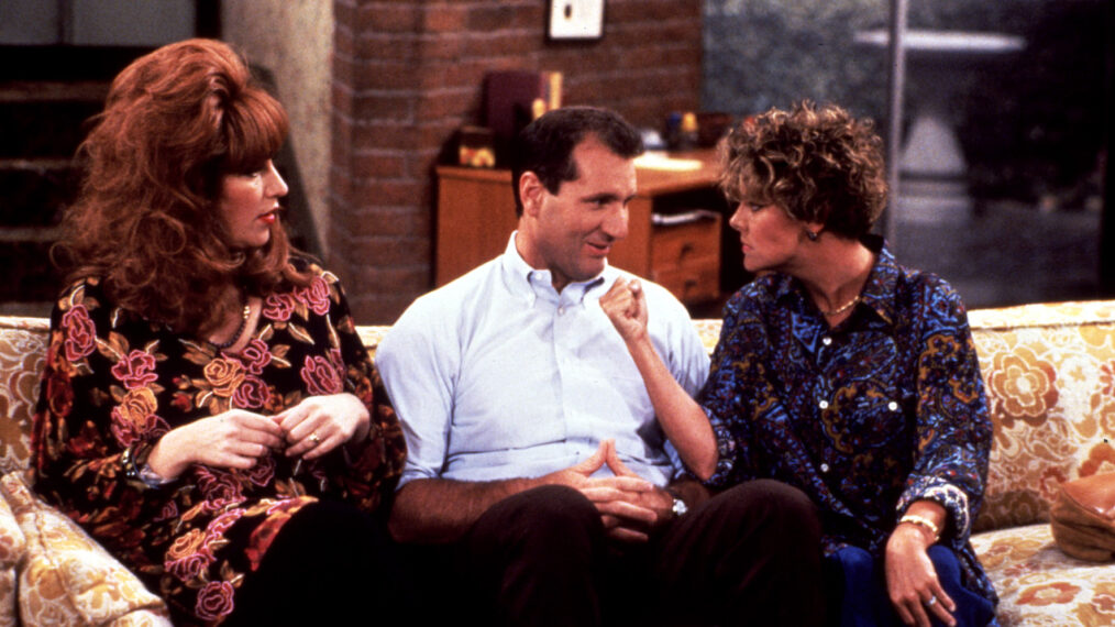 MARRIED...WITH CHILDREN, Katey Sagal, Ed O'Neill, Amanda Bearse, 'She's Having My Baby', (Season 6), 1987-1997,