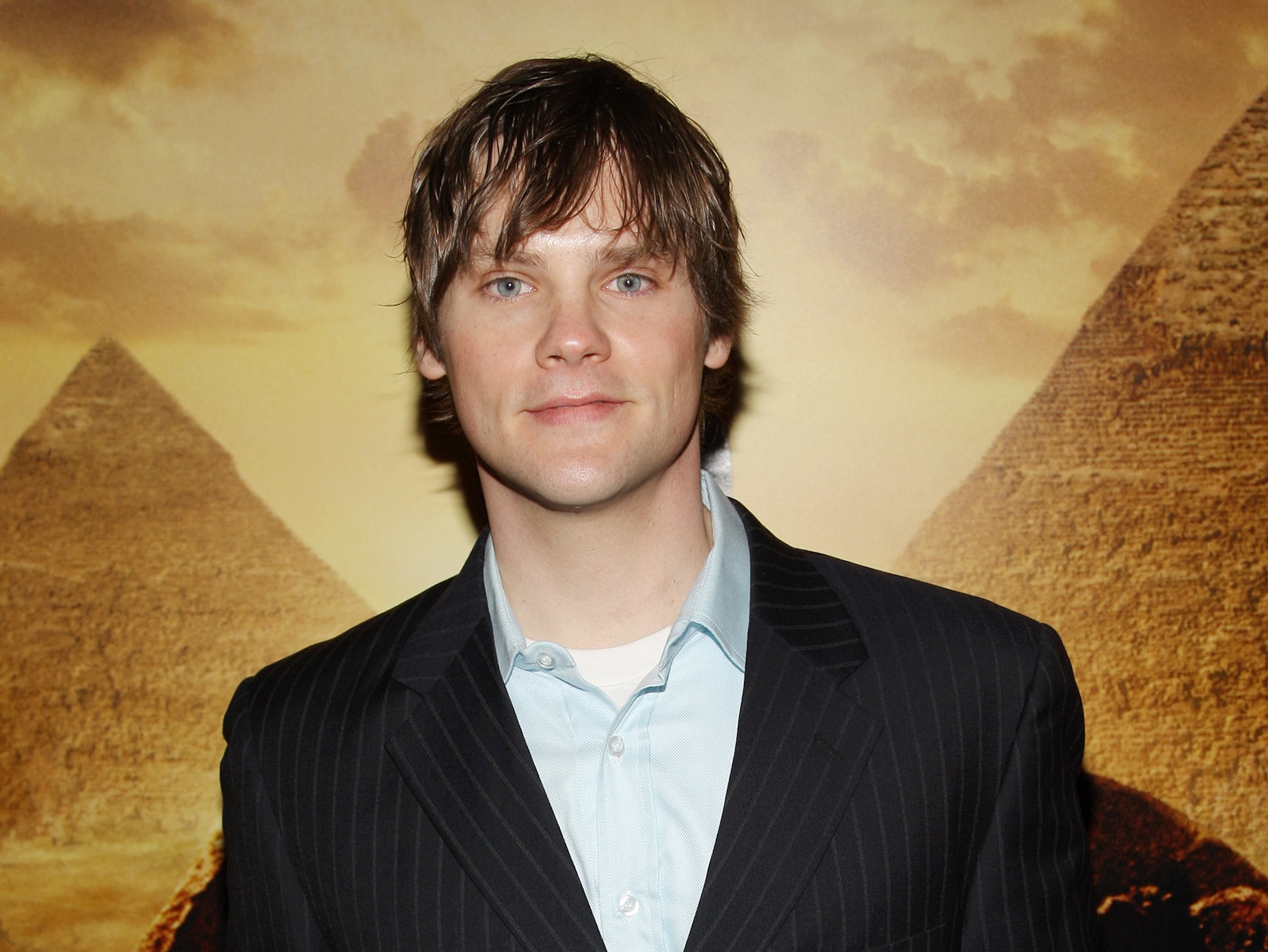 Teddy Dunn attends the premiere of 